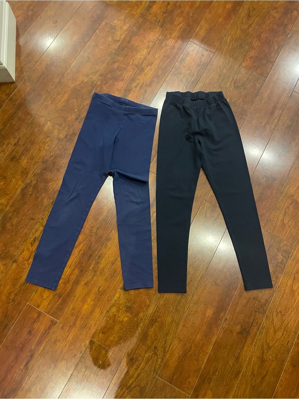 Old Navy Navy and Black Girls' Stretch Leggings - 2 Pack